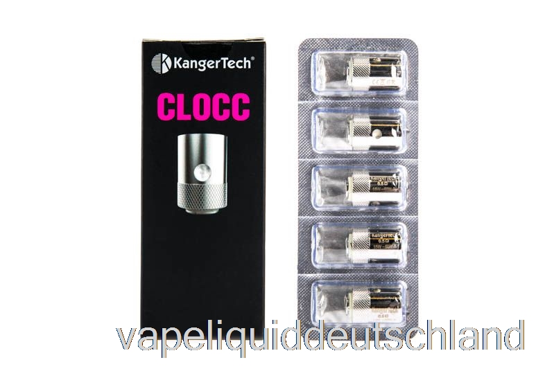 Kanger Clocc Ersatzspulen 1,5 Ohm NiCR-Spulen Vape Liquid